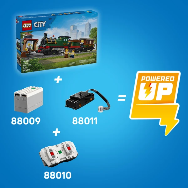 LEGO® CITY TRAINS ΡΕΤΡΟ ΑΤΜΟΚΙΝΗΤΟ ΤΡΕΝΟ
