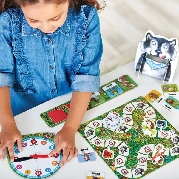 ORCHARD TOYS ΕΠΙΤΡΑΠΕΖΙΟ ΠΑΙΧΝΙΔΙ ΤΙ ΩΡΑ ΕΙΝΑΙ ΚΥΡΙΕ ΛΥΚΕ;