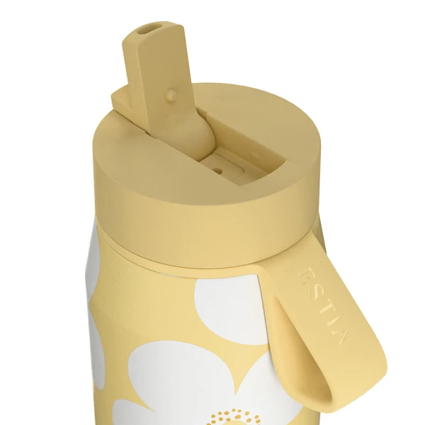 ESTIA HOME ART ΘΕΡΜΟΣ PULSE SAVE THE AEGEAN 500ml YELLOW DAISY