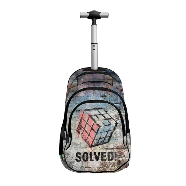 ΠΟΛΥΘΕΣΙΑΚΟ TROLLEY ΣΑΚΙΔΙΟ SOLVED RUBIKS