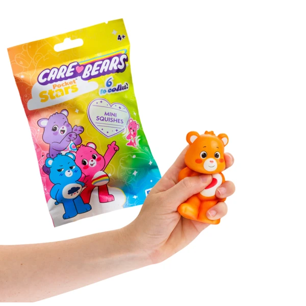 CARE BEARS BLIND BAG WITH SQUISH SURPRISE FIGURE 10 cm