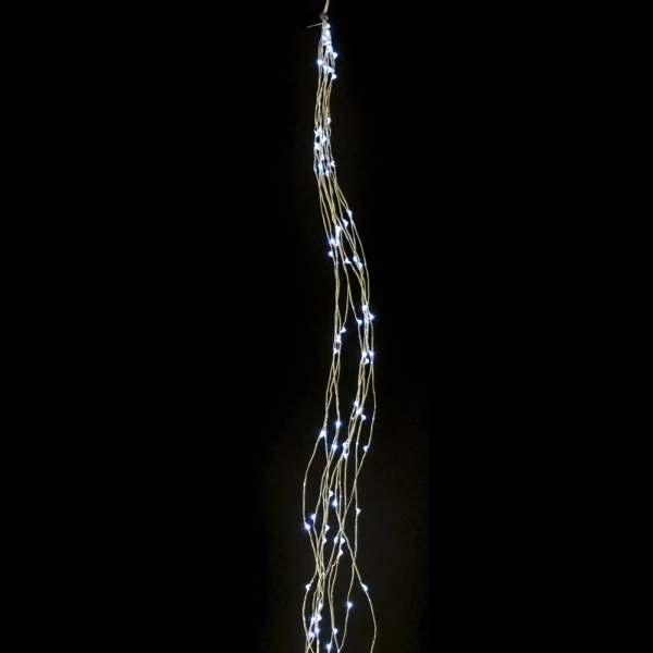 ΦΩΤΑΚΙΑ 150LED 10X15 LED 1.5 MΕΤΡΟ ΑΣΗΜΙ ΨΥΧΡΟ