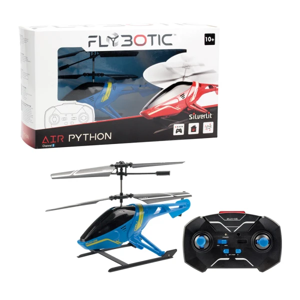 SILVERLIT FLYBOTIC AIR PYTHON ΤΗΛΕΚΑΤΕΥΘΥΝΟΜΕΝΟ ΕΛΙΚΟΠΤΕΡΟ ΜΠΛΕ ΓΙΑ 8+ ΧΡΟΝΩΝ