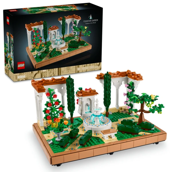 LEGO® ICONS FOUNTAIN GARDEN