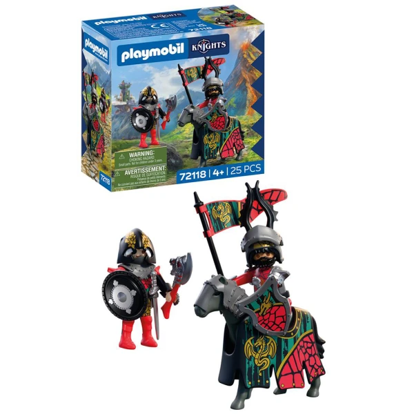 PLAYMOBIL KNIGHTS ΑΡΧΗΓΟΣ ΙΠΠΟΤΩΝ ΔΡΑΚΩΝ ΚΑΙ ΠΟΛΕΜΙΣΤΗΣ
