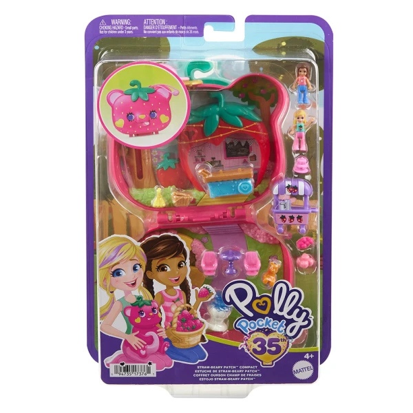POLLY POCKET Ο ΚΟΣΜΟΣ ΤΗΣ POLLY - ΣΕΤΑΚΙ STRAW-BEARY PATCH