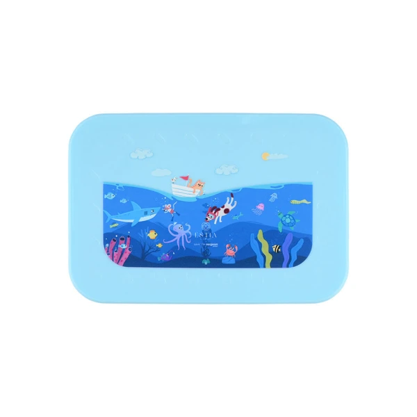 ΦΑΓΗΤΟΔΟΧΕΙΟ SAVE THE AEGEAN 900ml 2 ΑΠΟΣΠΩΜΕΝΕΣ ΘΗΚΕΣ - OCEAN PLAY
