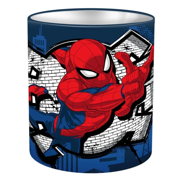 ΜΕΤΑΛΛΙΚΗ ΜΟΛΥΒΟΘΗΚΗ 10Χ11 εκ. SPIDERMAN BLUE