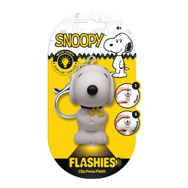 FLASHIES 3D ΜΠΡΕΛΟΚ ΜΕ LED FLASHLIGHT PEANUTS