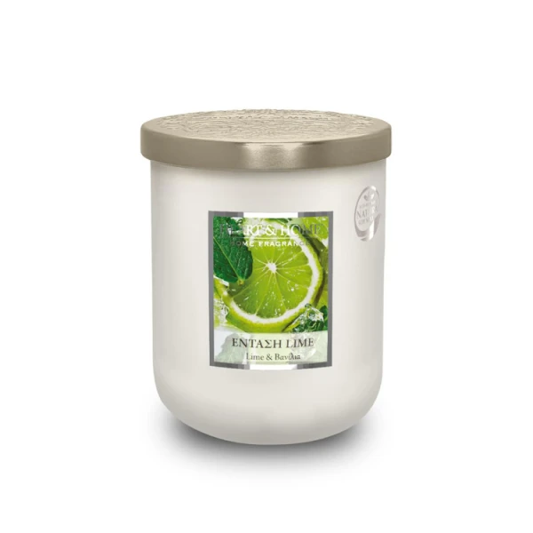 HEART & HOME ΚΕΡΙ ΜΕΓΑΛΟ 320gr ΕΚΡΗΞΗ LIME