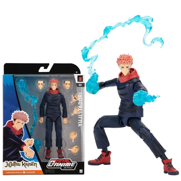 TOTAL ANIME - ACTION FIGURE 16cm WITH ACCESSORIES W1 YUJI ITADORI