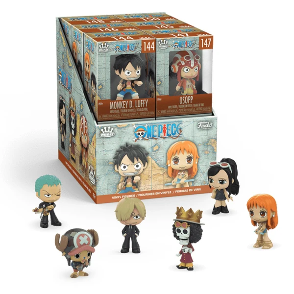 FUNKO MINIS ONE PIECE ΦΙΓΟΥΡΑ ΒΙΝΥΛΙΟΥ - ΔΙΑΦΟΡΑ ΣΧΕΔΙΑ