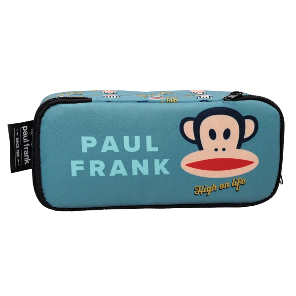 BACK ME UP BARREL OVAL PENCIL CASE PAUL FRANK COLORADO