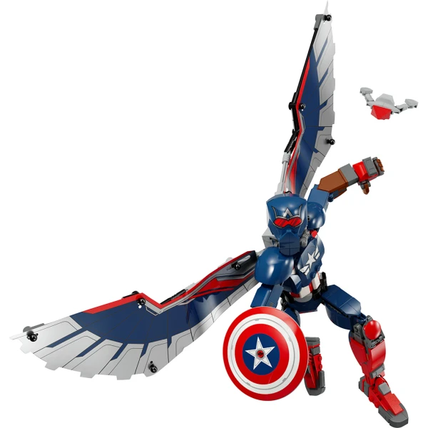 LEGO® MARVEL ΦΙΓΟΥΡΑ ΚΑΤΑΣΚΕΥΗΣ ΝΕΟΣ ΚΑΠΤΕΝ ΑΜΕΡΙΚΑ