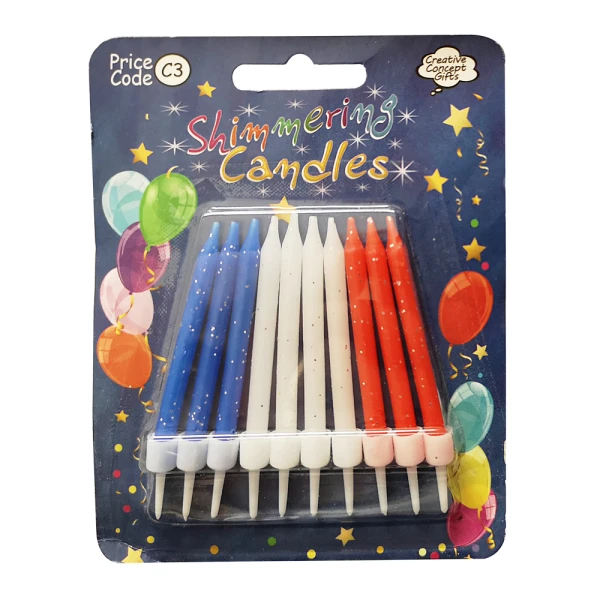 ΚΕΡAKIA PARTY CANDLES ΚΩΔ.13 - 2 ΣΧΕΔΙΑ