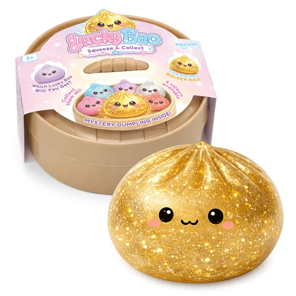 KEYCRAFT LUCKY BAO LARGE SQUISHY DUMPLING ΕΚΠΛΗΞΗ