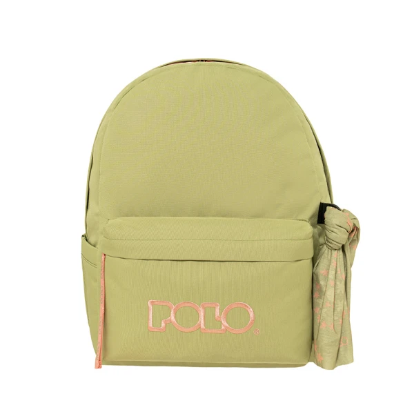 POLO 2026 BACKPACK ORIGINAL SCARF LIGHT GREEN-PINK