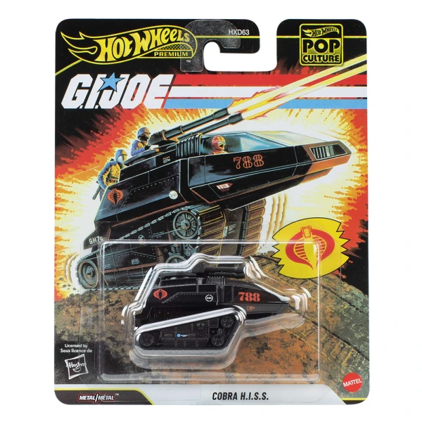 HOT WHEELS ΣΥΛΛΕΚΤΙΚΑ ΑΥΤΟΚΙΝΗΤΑΚΙΑ POP CULTURE - COBRA H.I.S.S.