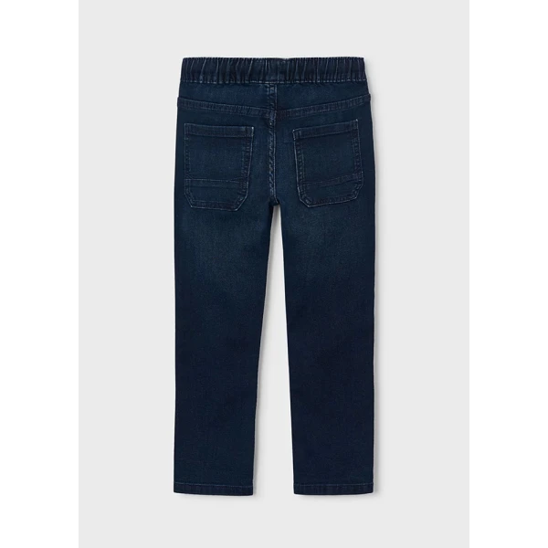 MAYORAL ΠΑΝΤΕΛΟΝΙ SOFT DENIM JOGGER ΜΑΥΡΟ ΜΠΛΕ