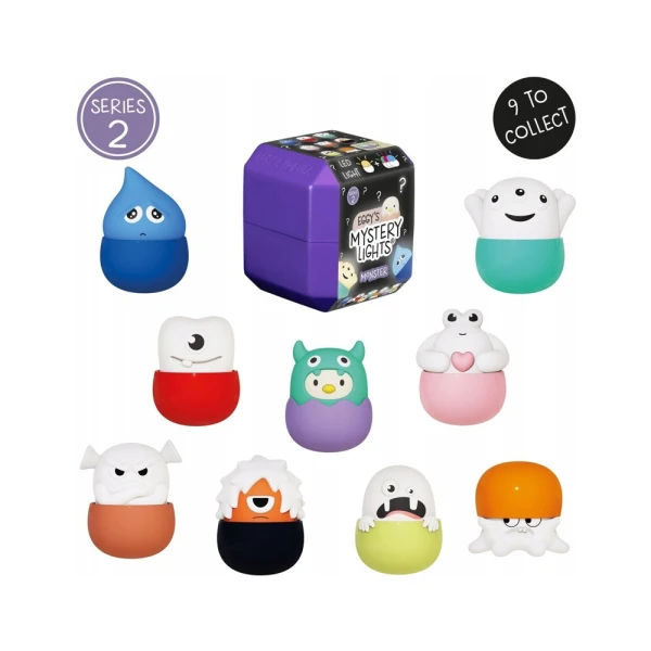 MEGALIGHT EGGY MYSTERY LIGHTS BLINDBOX CHILDREN\'S TOUCH LIGHT WITH COLOR CHANGES S2 MONSTER - 1 PCS.