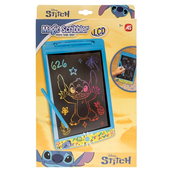 AS LCD WRITE & ERASE STITCH FOR AGES 3+