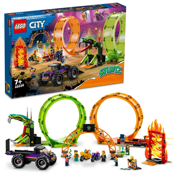 LEGO® CITY ΑΚΡΟΒΑΤΙΚΗ ΑΡΕΝΑ ΜΕ ΔΙΠΛΟ ΛΟΥΠ