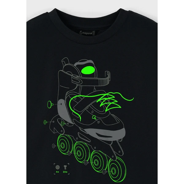 MAYORAL ΜΠΛΟΥΖΑ ΚΟΝΤΟΜΑΝΙΚΗ GLOW IN THE DARK ΜΠΕΤΟ     