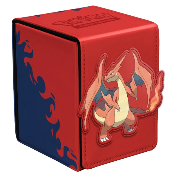 POKEMON MEGA CHARIZARD Y ALCOVE FLIP DECK BOX