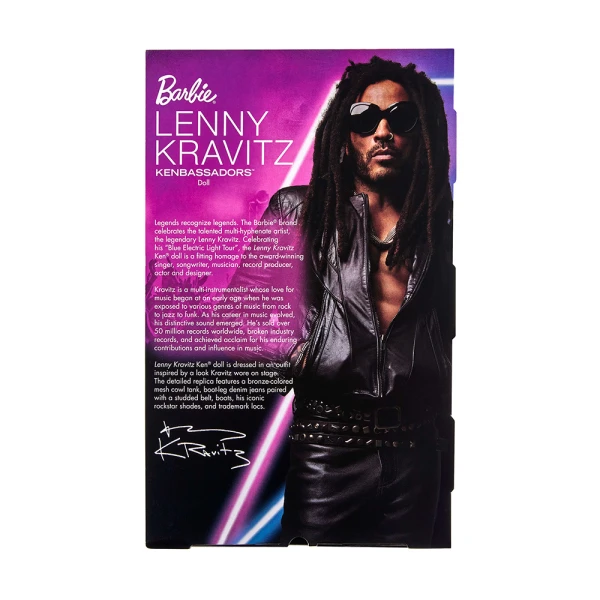 COLLECTIBLE DOLL BARBIE SIGNATURE KENBASSADORS LENNY KRAVITZ