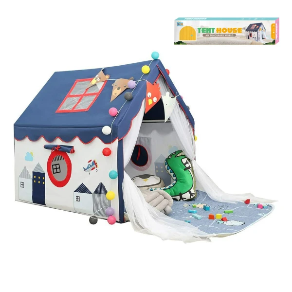 PLAY TENT DELUXE BLUE