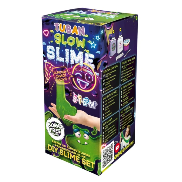 TUBAN DIY SLIME GLOW IN THE DARK
