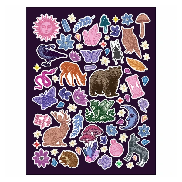 HINKLER ART MAKER STICKER ΒΙΒΛΙΟ ΖΩΓΡΑΦΙΚΗΣ - ENCHANTED FOREST