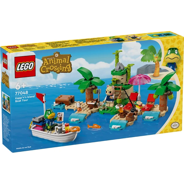 LEGO® ANIMAL CROSSING™ ΠΕΡΙΗΓΗΣΗ ΤΟΥ KAPP\'N ΜΕ ΒΑΡΚΑ ΣΤΟ ΝΗΣΙ