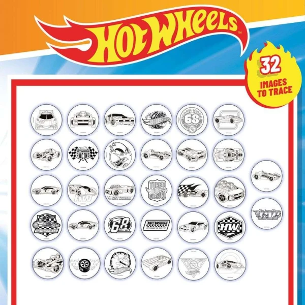 LISCIANI DRAWING SCHOOL HOT WHEELS WITH PROJECTOR