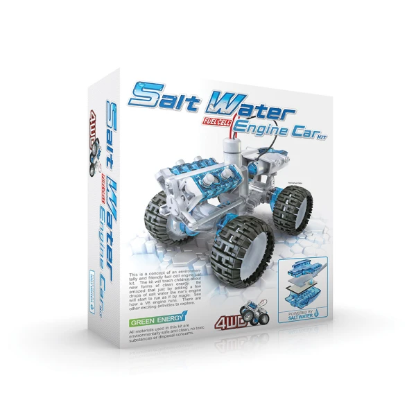 CONSTRUCT & CREATE SALT WATER 4 X 4 ENGINE CAR