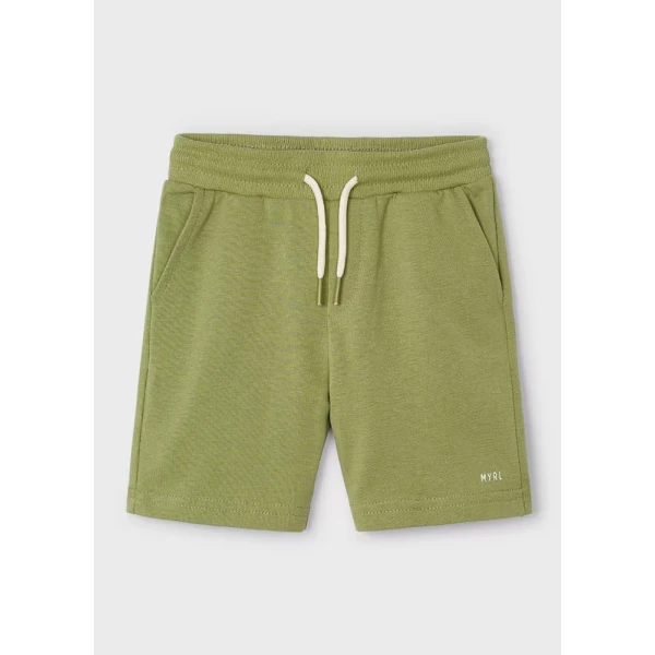 MAYORAL BERMUDA SHORTS SWEATSHIRT BASIC GREEN