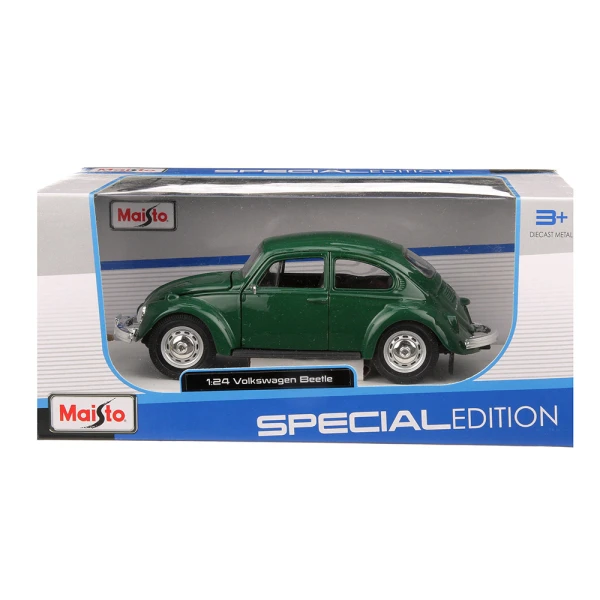 MAISTO 1:24 SPECIAL EDITION VOLKSWAGEN BEETLE GREEN