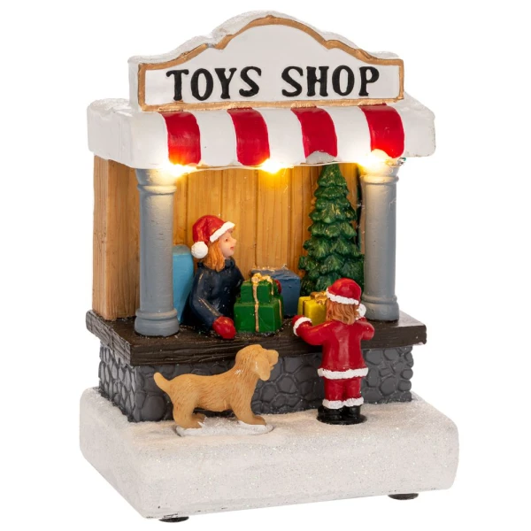 TOY STORE ΜΕ ΦΩΣ 10Χ8Χ15 ΕΚ ΜΠΑΤΑΡΙΑΣ 