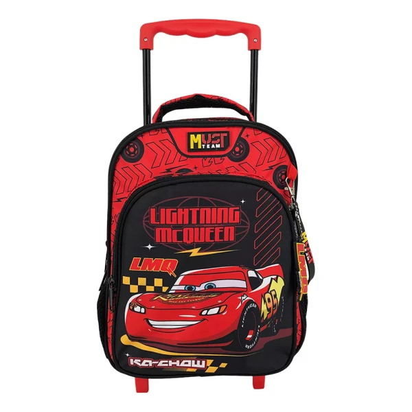 MUST TEAM ΤΣΑΝΤΑ TROLLEY ΝΗΠΙΟΥ 27Χ10Χ31 εκ. 2 ΘΗΚΕΣ CARS LIGHTNING McQUEEN KA-CHOW