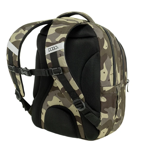 POLO 2026 BACKPACK FOCUS OLIVE CAMO