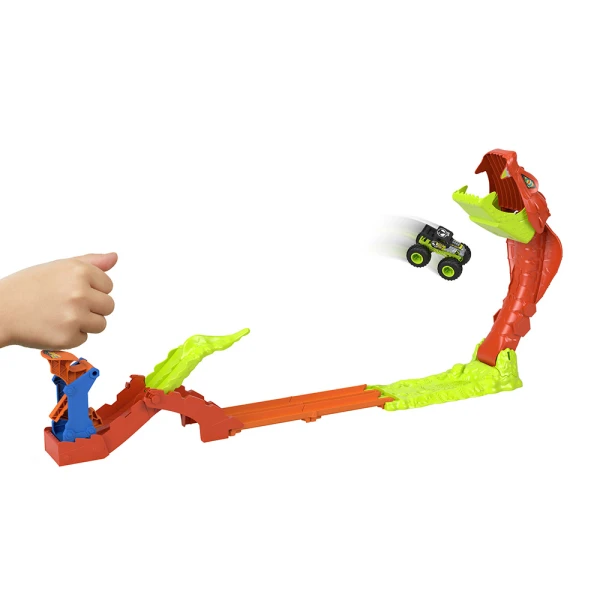 HOT WHEELS MONSTER TRUCKS ΠΙΣΤΑ ΕΠΙΘΕΣΗ ΦΙΔΙΟΥ