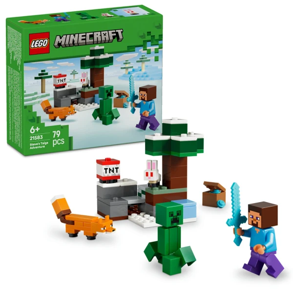 LEGO® MINECRAFT® ΠΕΡΙΠΕΤΕΙΑ ΤΟΥ ΣΤΙΒ ΣΤΗΝ ΤΑΙΓΚΑ