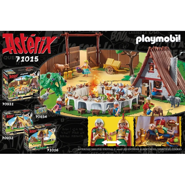 PLAYMOBIL ASTERIX ΣΚΗΝΗ ΤΟΥ ΡΩΜΑΙΟΥ ΕΚΑΤΟΝΤΑΡΧΟΥ