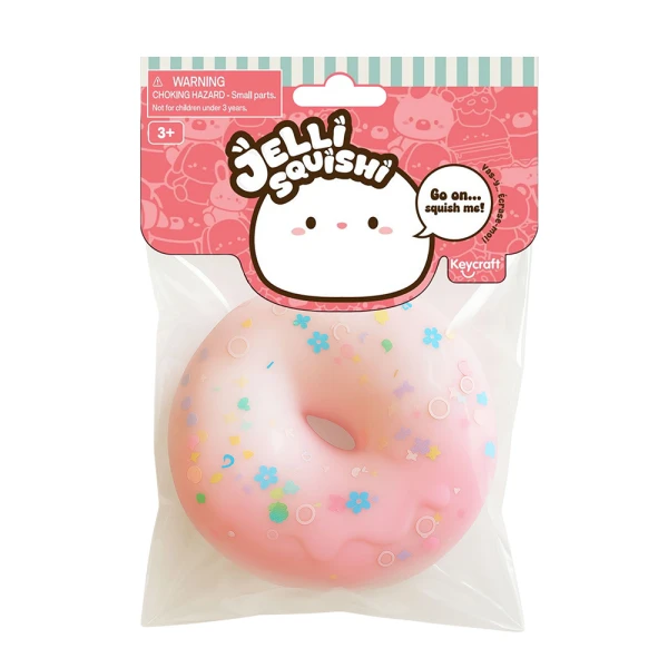KEYCRAFT JELLI SQUISHY DONUTS & WAFFLE SWEET TREATS - 3 ΣΧΕΔΙΑ