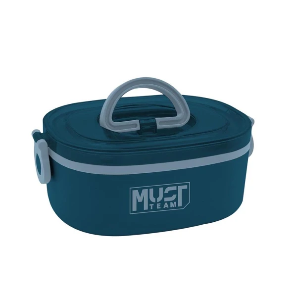 MUST LUNCH BOX 750ml STAINLESS STEEL WITH FORK-SPOON - VARIOUS COLORS