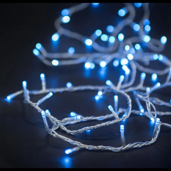 ΦΩΤΑΚΙΑ 200 LED ΔΙΑΦΑΝΟ ΜΠΛΕ ΕΠΕΚΤΕΙΝΟΜΕΝΟ 10 ΜΕΤΡΑ ΕΣΩΤΕΡΙΚΟΥ & ΕΞΩΤΕΡΙΚΟΥ ΧΩΡΟΥ