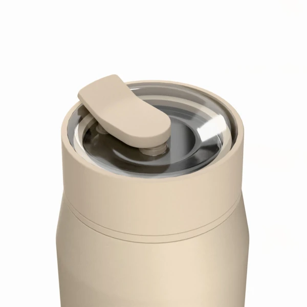 ESTIA HOME ART THERMOS LENS SAVE THE AEGEAN 360ml DUNE