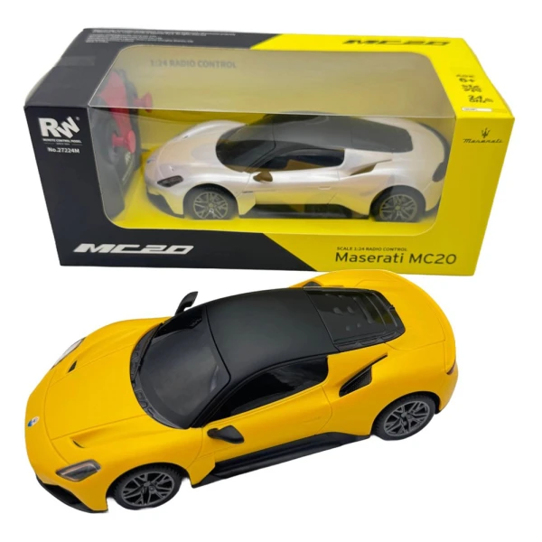 RW RC STREET CARS ΤΗΛΕΚΑΤΕΥΘΥΝΟΜΕΝΟ ΑΥΤΟΚΙΝΗΤΟ 1:24 MASERATI MC20 - 2 ΧΡΩΜΑΤΑ