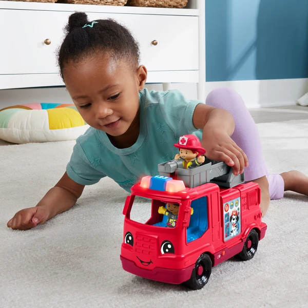 FISHER PRICE LITTLE PEOPLE ΠΥΡΟΣΒΕΣΤΙΚΟ ΟΧΗΜΑ ΜΕ ΦΙΓΟΥΡΕΣ