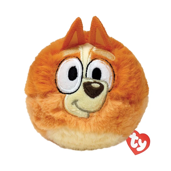 TY FLUFFY BALL BEANIE BOUNCERS BLUEY BINGO
